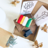 zestaw DIY stokrotka i tulipan