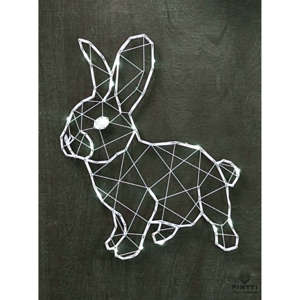 Obraz String Art - Królik