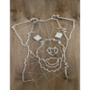 Obraz String Art - Russel terier